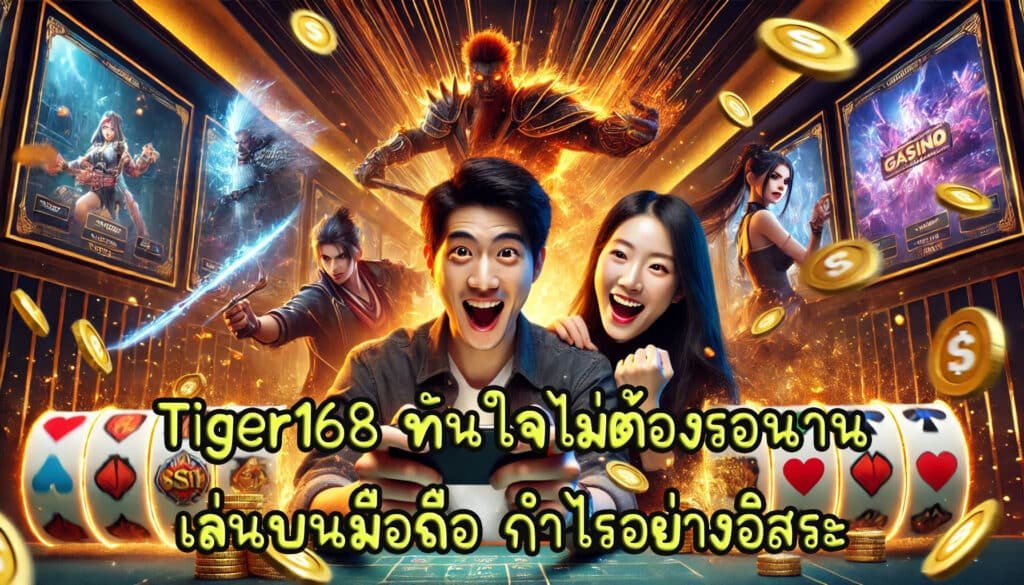 Tiger168 ทันใจไม่ต้องรอนาน เล่นบนมือถือ กำไรอย่างอิสระ-4